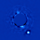 Illustration for article titled Powerful new planet finder snaps a direct image of an exoplanet